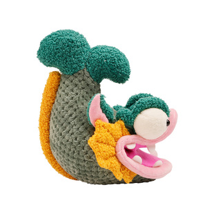 中国国家博物馆绿釉鸱吻吞吞兽MAX毛绒公仔玩具创意萌趣毛绒玩具