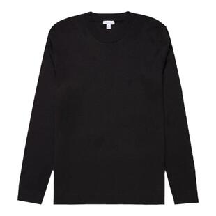 SUNSPEL男士早春匹马棉圆领长袖重磅T恤 Heavyweight