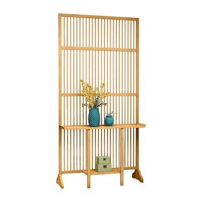 中式屏风隔断客厅入户置物架玄关