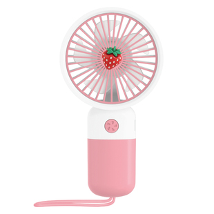 迷你手持小花水果风扇可定制logo公司活动小礼品儿童六一伴手礼