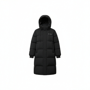 【檀健次同款】美力城高档鹅绒中长款羽绒服男女加厚情侣冬季外套