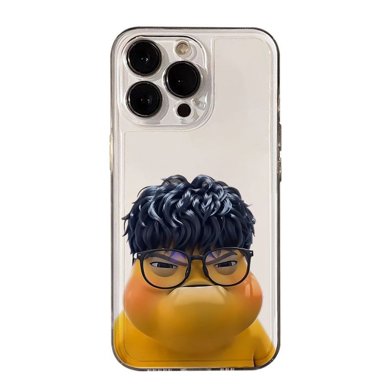 iPhone13苹果15小众OPPOA6SPRO透明小米17ProMax创意软适用14PLUS卡通华为PURA90手机壳假发奶龙VIVOIQOOZ11X