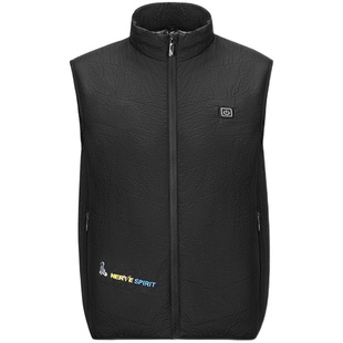 NERVE涅夫摩托车骑行服电加热马甲智能加热冬季防寒保暖背心男女