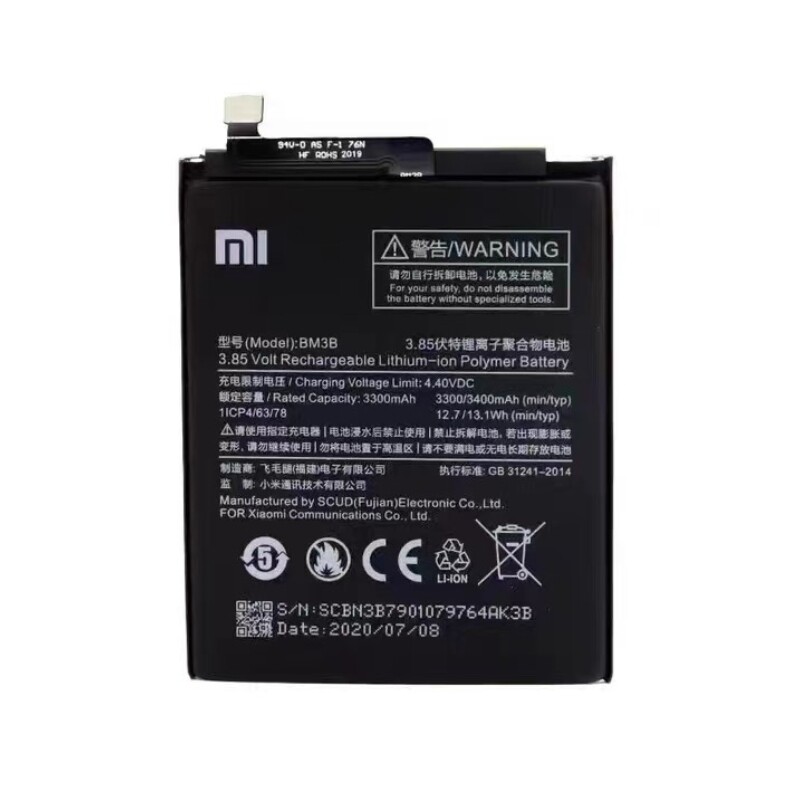 小米6/9/8se青春版Max2/3原装红米K20ProK30/note7/note11pro电池