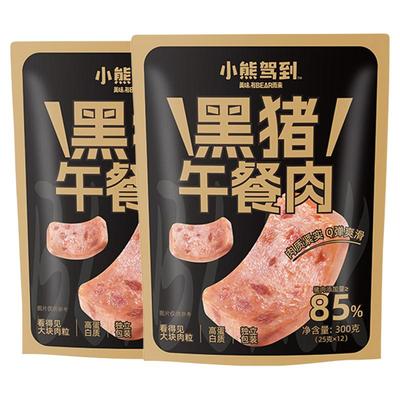 小熊驾到黑猪午餐肉300g