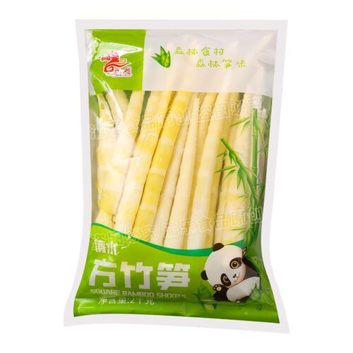重庆南川保鲜方竹笋尖带水2kg金佛山系类食材商用火锅冒菜方竹笋