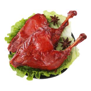 雄鹰150克麻辣大鸭腿即食真空鸭边腿辣卤山东风味小吃鸭肉熟食
