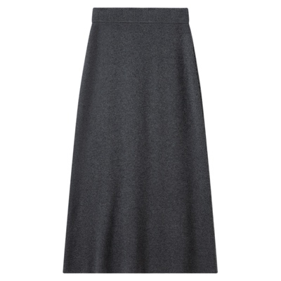 RUISHI芮时羊毛混纺直筒针织半裙