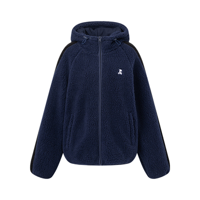 2025秋冬新款羊羔绒刺绣外套