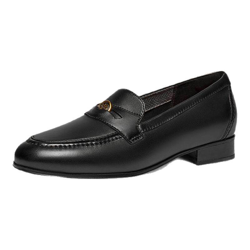 Clarks其乐Routee25 Penny女鞋乐福鞋 春秋新品幸运币英伦小皮鞋