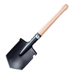 昌林106锰钢工兵铲俄式战备锹木柄便携小铁锹车载钓鱼户外兵工铲