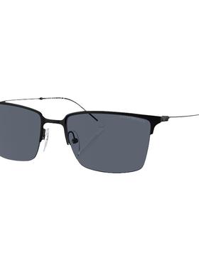 EMPORIOARMANI防晒方形男性墨镜
