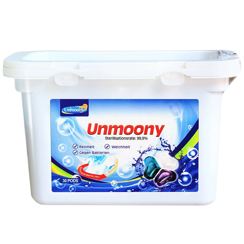 德国Unmoony浓缩洗衣凝珠3合1