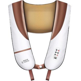 美国凯仕乐肩颈按摩器仪背部腰部颈椎捶打披肩电动加热敷节日礼物