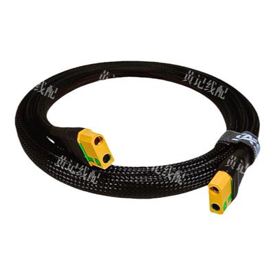 防打火XT90双母头快充线XT90母头转母头快充线4875CNC连接线