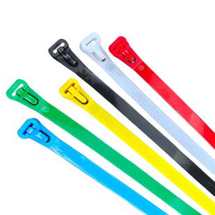 塑料可松式调节活扣尼龙扎带5*150mm捆绑固定卡扣一拉得束线带绳8