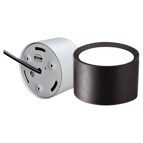 明装防水筒灯IP6512V 24V低压户外屋檐门头阳台三防吸顶灯LED浴室