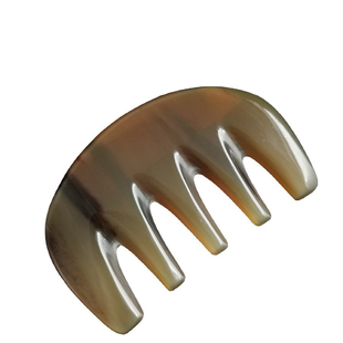 天然牛角经络梳五抓梳子头部按摩梳牛角刮痧梳五指梳子牛角头疗梳