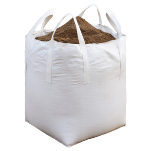 吨袋吨包袋1吨全新加厚白色固废集装袋太空污泥桥梁预压吊装包一2