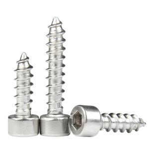 M2-M6 304不锈钢内六角自攻螺丝音箱自功螺钉音响喇叭防锈罗丝钉