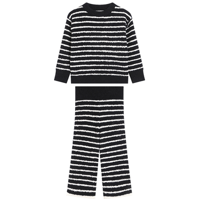 YUSONG◆2024儿童条纹家居服套装