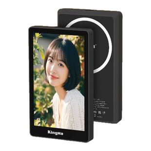 劲码kingma PH02手机自拍显示屏镜后置摄像头磁吸触屏变焦直播辅助拍照投屏器同屏器拍摄神器落地支架自拍杆