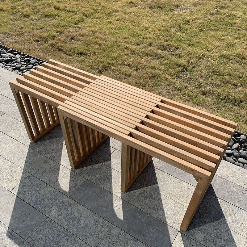 实木长凳可伸缩抽拉长条凳原木门口换鞋凳阳台休闲长凳子家用创意