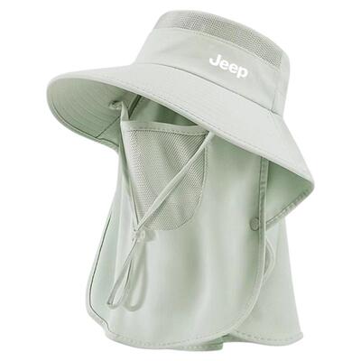 【jeep吉普正品】夏季防晒渔夫帽