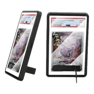 PTCG宝可梦BGS球星卡展示框PSA评级卡砖展示架金属保护壳桌面展示