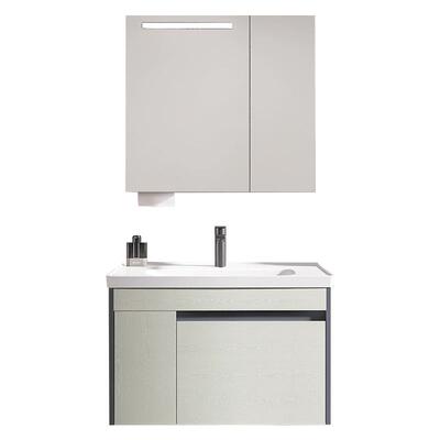 ANNWA安华浴室柜组合手扫灯镜柜