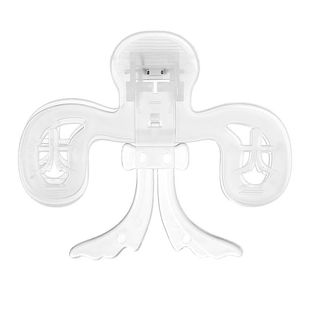 透明大夹子文具宝盖头书夹子固定器强力大号塑料书本文件夹子乐谱