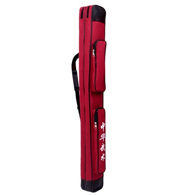 可背加厚防水刀剑袋太极剑套多功能帆布牛津布单层双层牛皮棍杆包