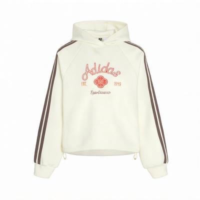 阿迪达斯条纹新年款女子卫衣