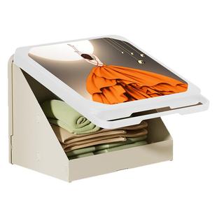 新款浴室放衣服神器浴室放壁挂毛巾篮隐形脏衣篮洗衣置物架子置物