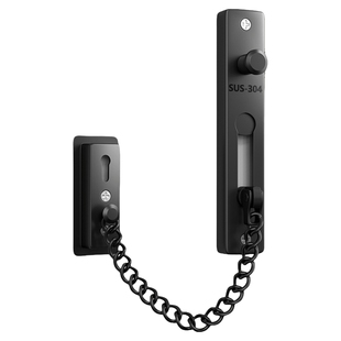 防盗链门链门栓反锁扣门锁卡扣防盗扣免打孔反锁神器外开窗户卧室