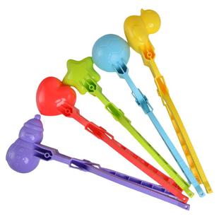 夹雪神器模具雪球小鸭子夹雪夹子玩雪工具儿童装备下雪玩具雪天器