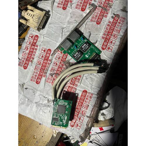 8111ME-D-B V1.2 双网囗带M 还有片拆机，6个