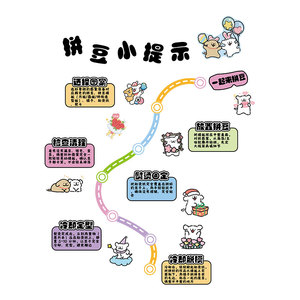 网红打卡手作工坊diy拼豆店铺装饰修墙面广告牌海报氛围布置贴画