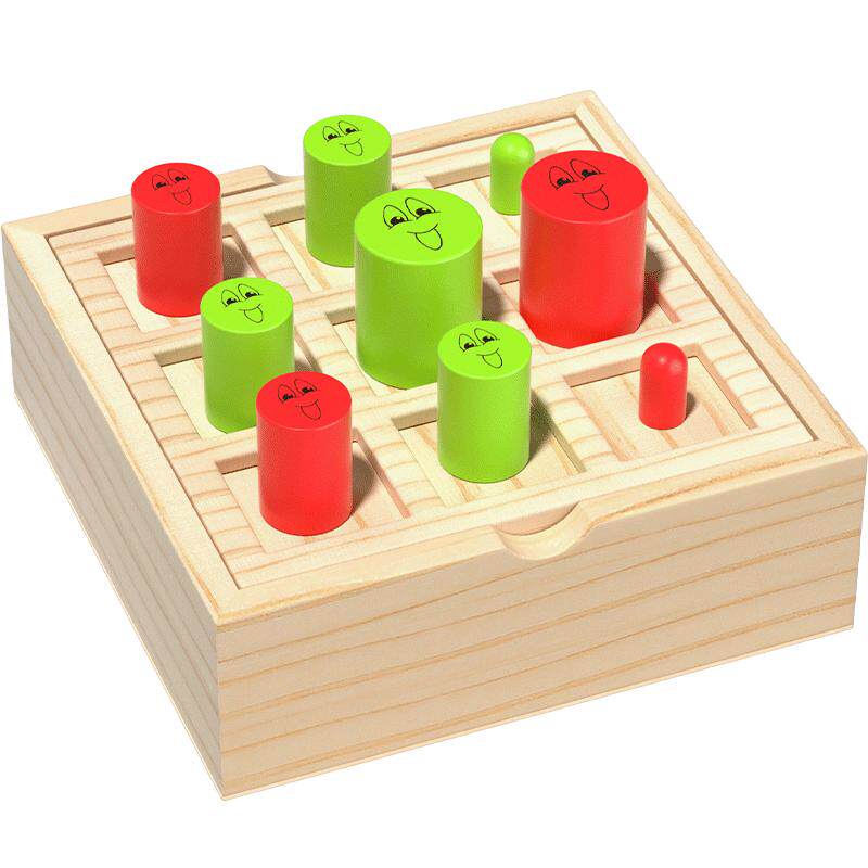 大号孔明棋井字棋套娃儿童益智思维训练玩具单人棋类双人智力游戏