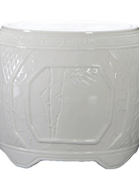 梅兰竹菊四君子陶瓷底座