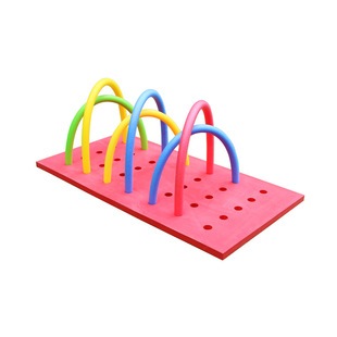 亲子早教水育EVA洞洞漂浮板儿童水上打水板 游泳池初学教具玩具