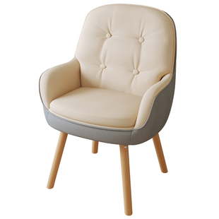 电脑椅子舒适久坐女生卧室化妆椅家用靠背椅学习办公书桌椅化妆凳