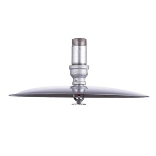 集热罩消防喷淋头下喷集热盘聚热罩吸热盘200 300 400免拆喷淋头