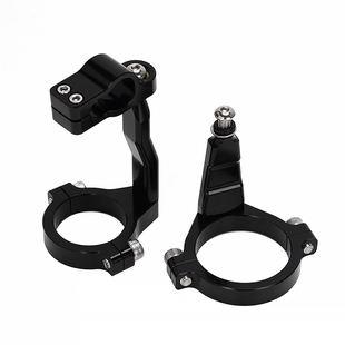 适用春风450SR改装钛尺码支架方向阻尼器平衡杆 欧林斯海魄可安装