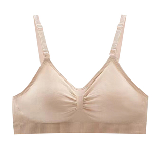 卡乐怡免手扶哺乳文胸哺乳内衣孕产后喂奶专用解放双手双边吸奶器