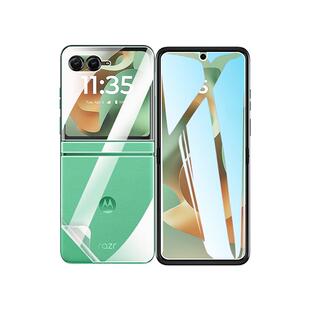 适用摩托罗拉moto razr60折叠屏手机贴膜新品Razr60Ultra屏幕保护XT2553-2前后防刮水凝膜Razr+2025防爆软膜