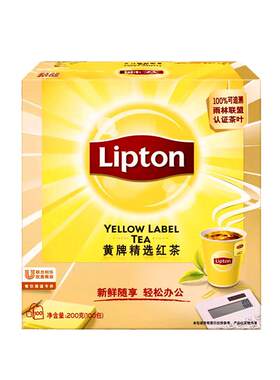 lipton立顿黄牌精选红茶