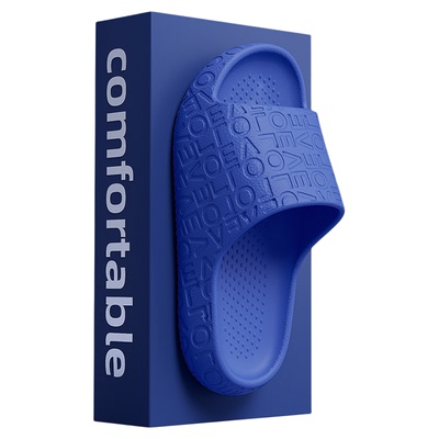 EVA情侣居家厚底踩屎感凉拖鞋