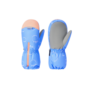 KK树儿童滑雪手套男童女孩冬季加厚保暖宝宝户外防雪水玩雪专用