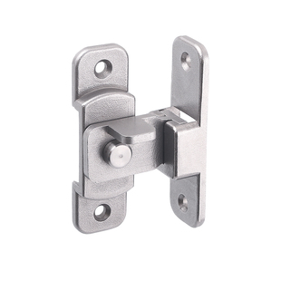 90度房间门插销门栓固定卡扣防盗门推拉门锁搭扣左右平移门锁门闩